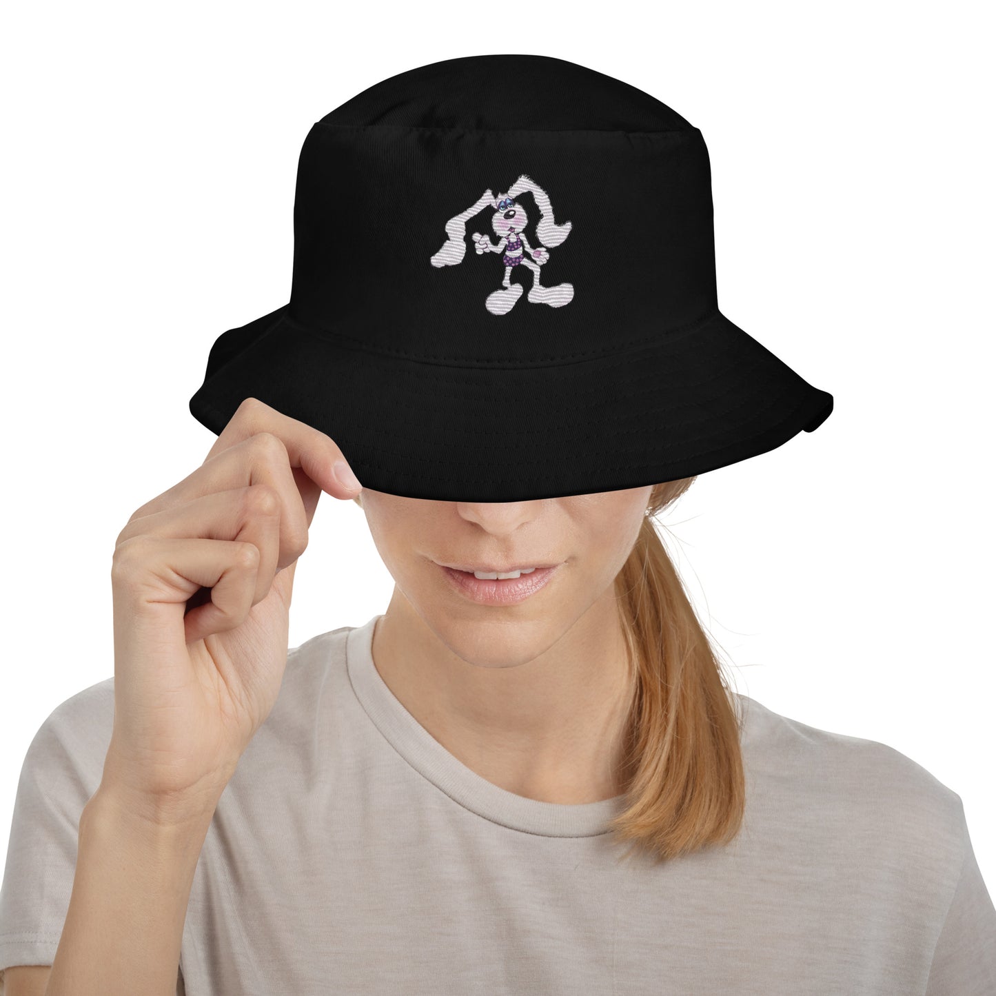 Intergalactic Space Bunny Bucket Hat