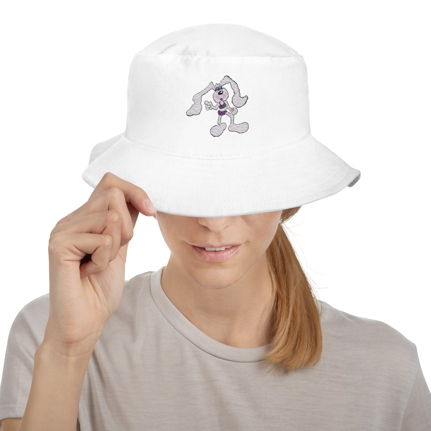 Intergalactic Space Bunny Bucket Hat