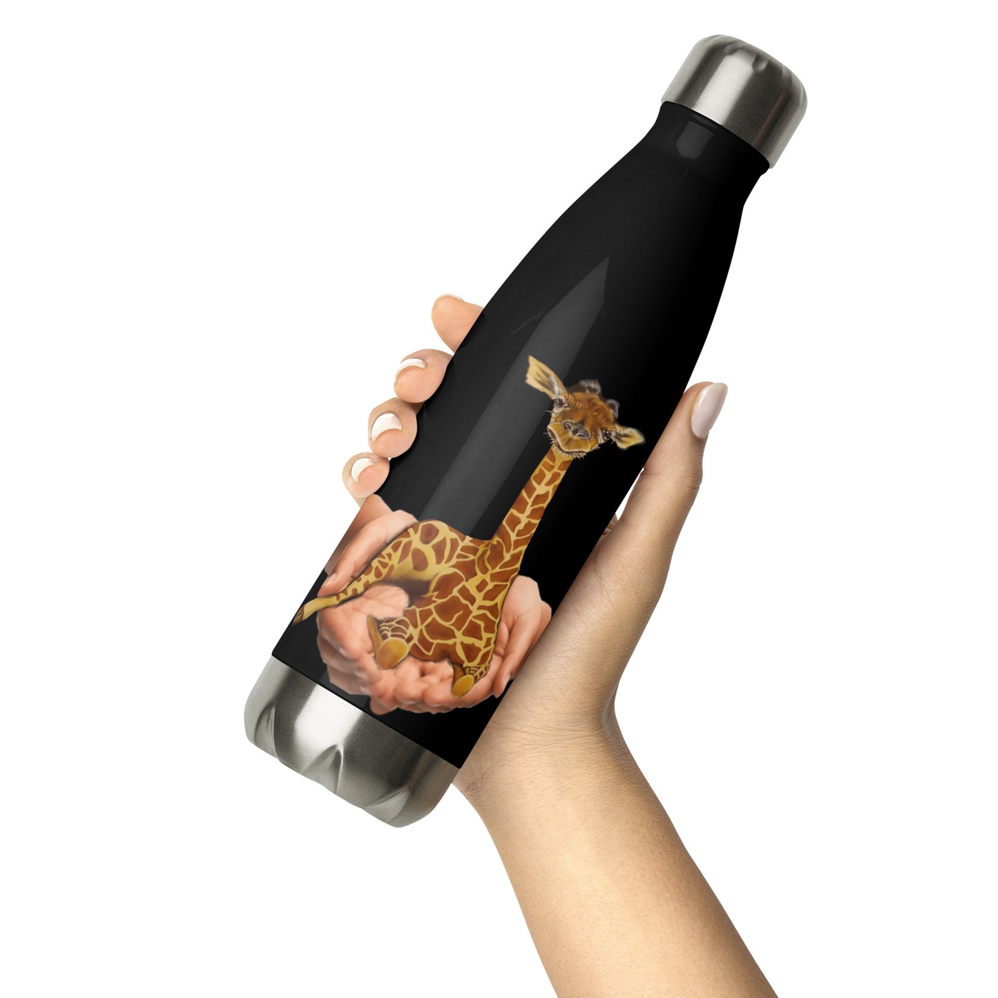 Baby Giraffe Stainless steel water bottle