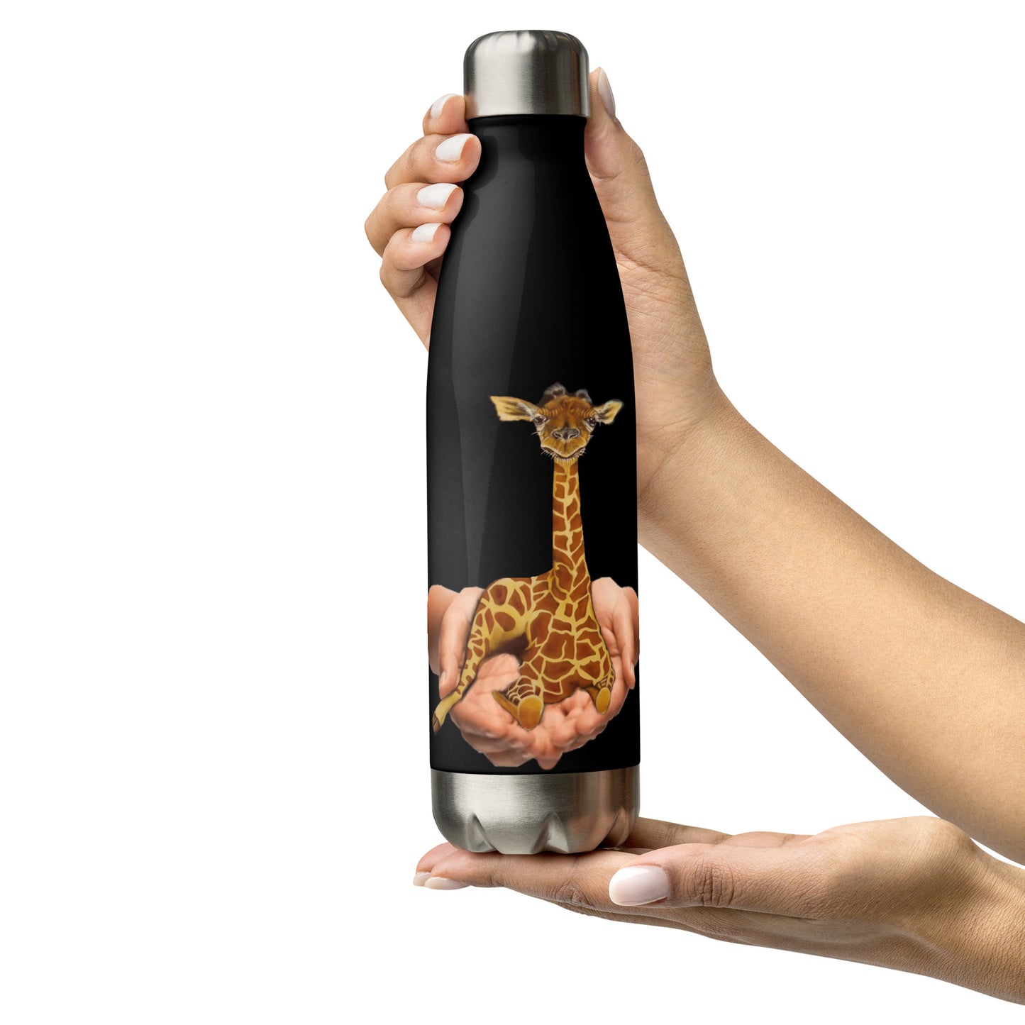 Baby Giraffe Stainless steel water bottle