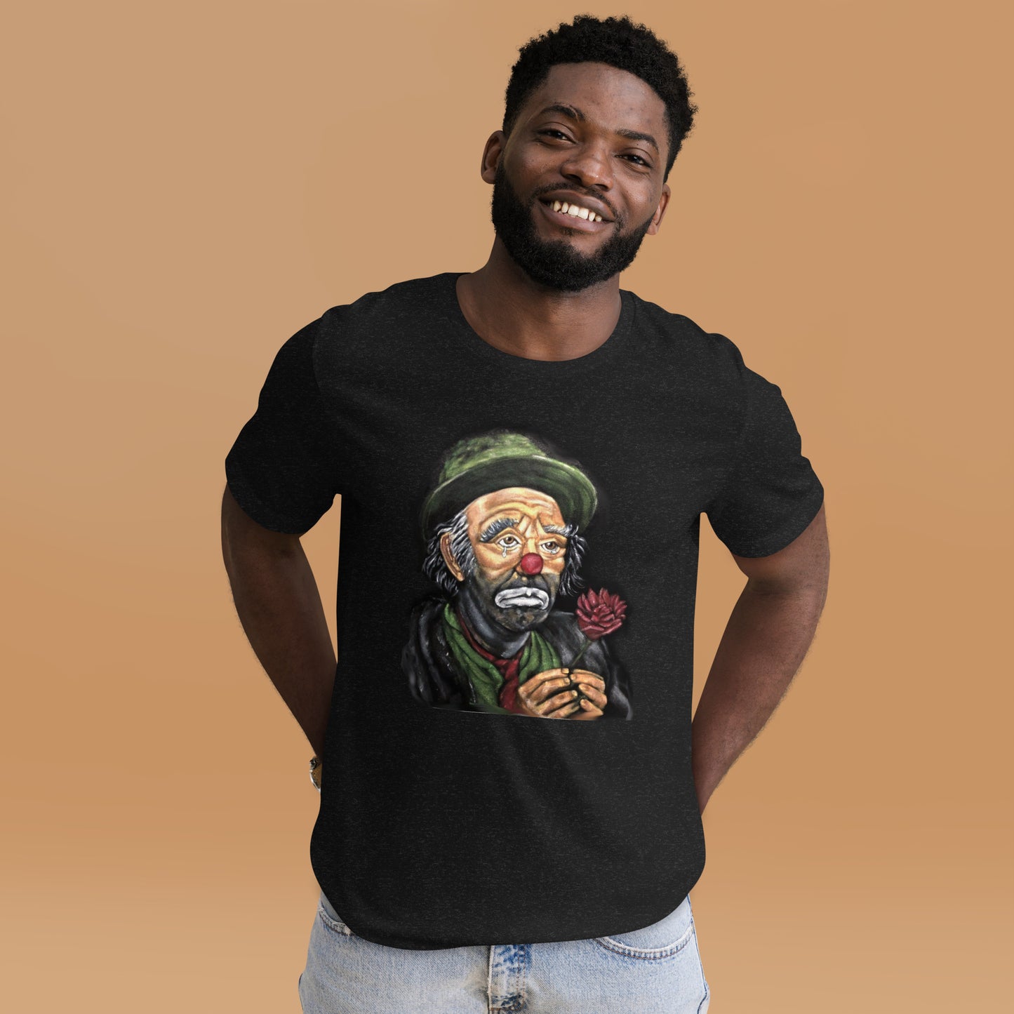 Emmett Kelly Sad Clown Unisex t-shirt