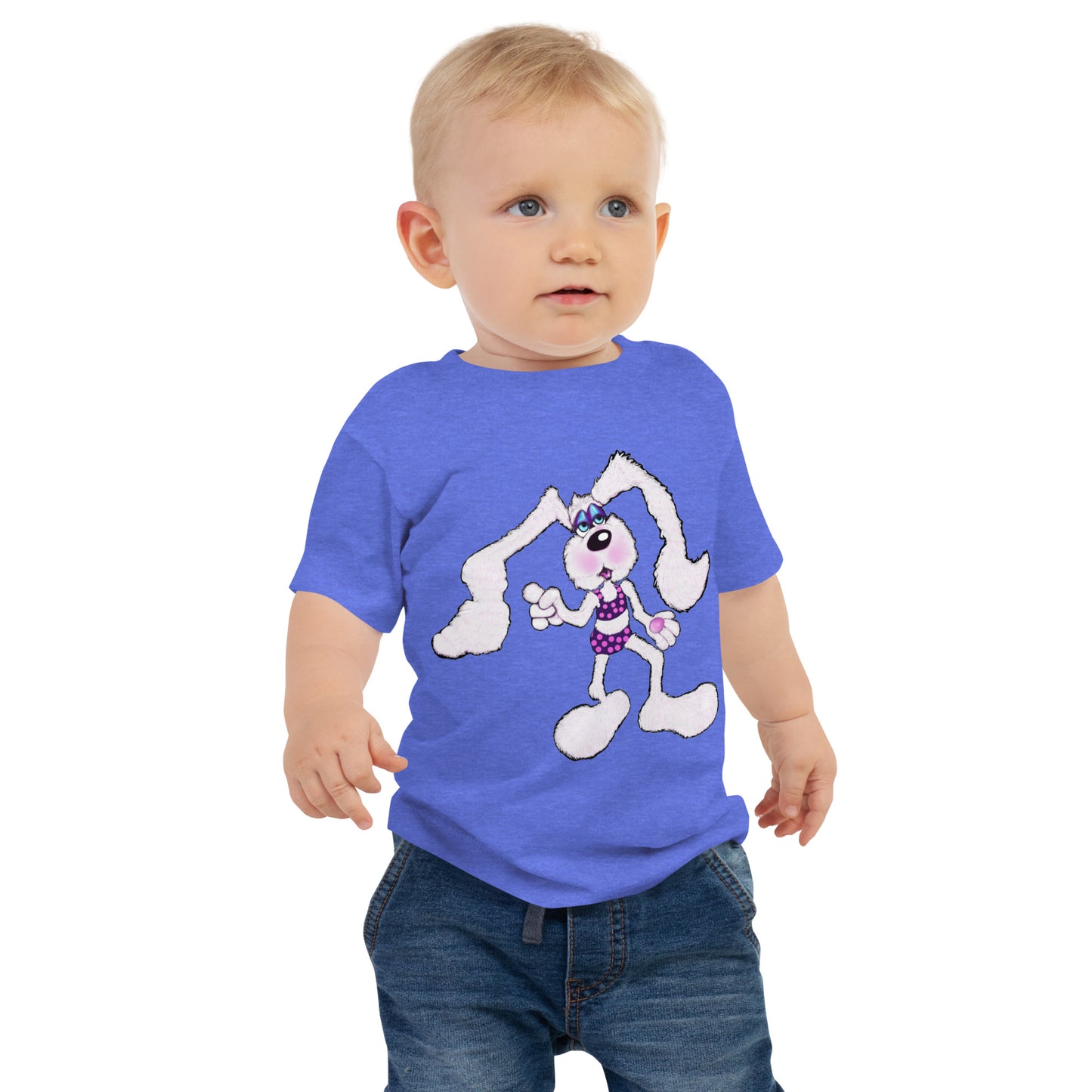 Inter Galactic Space Bunny Baby Jersey Short Sleeve Tee