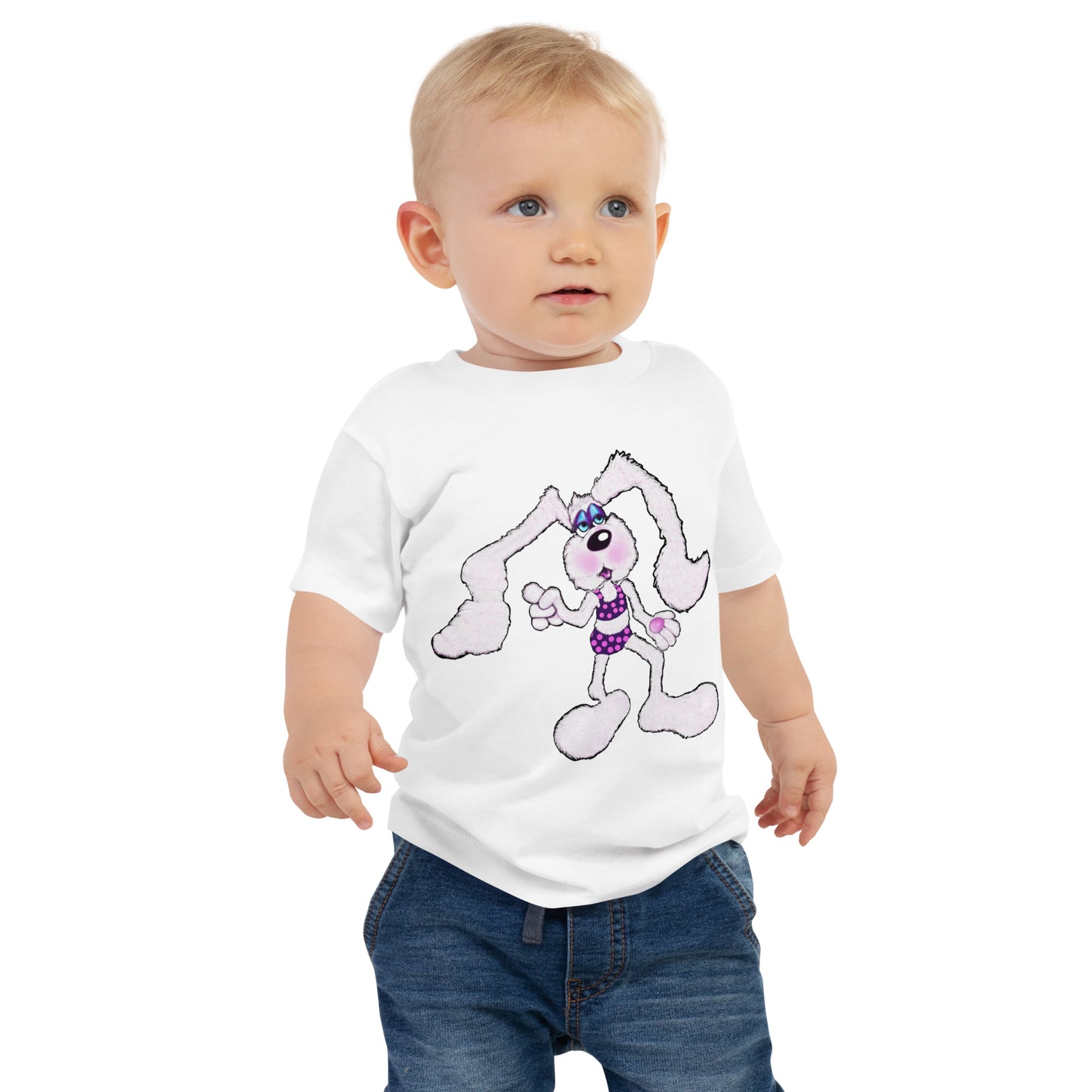 Inter Galactic Space Bunny Baby Jersey Short Sleeve Tee