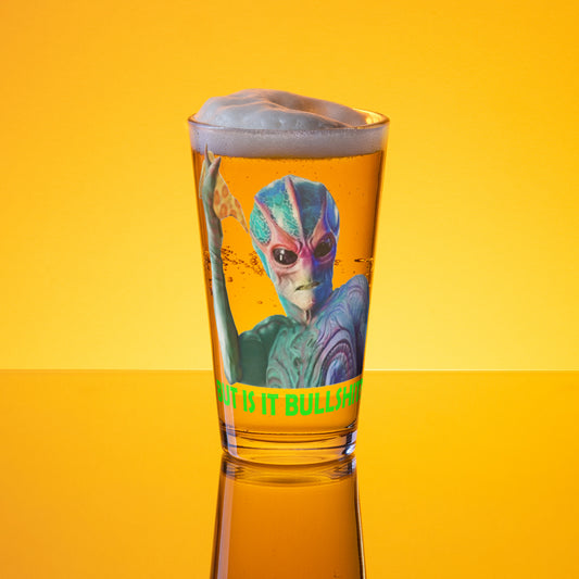 Resident Alien Shaker pint glass