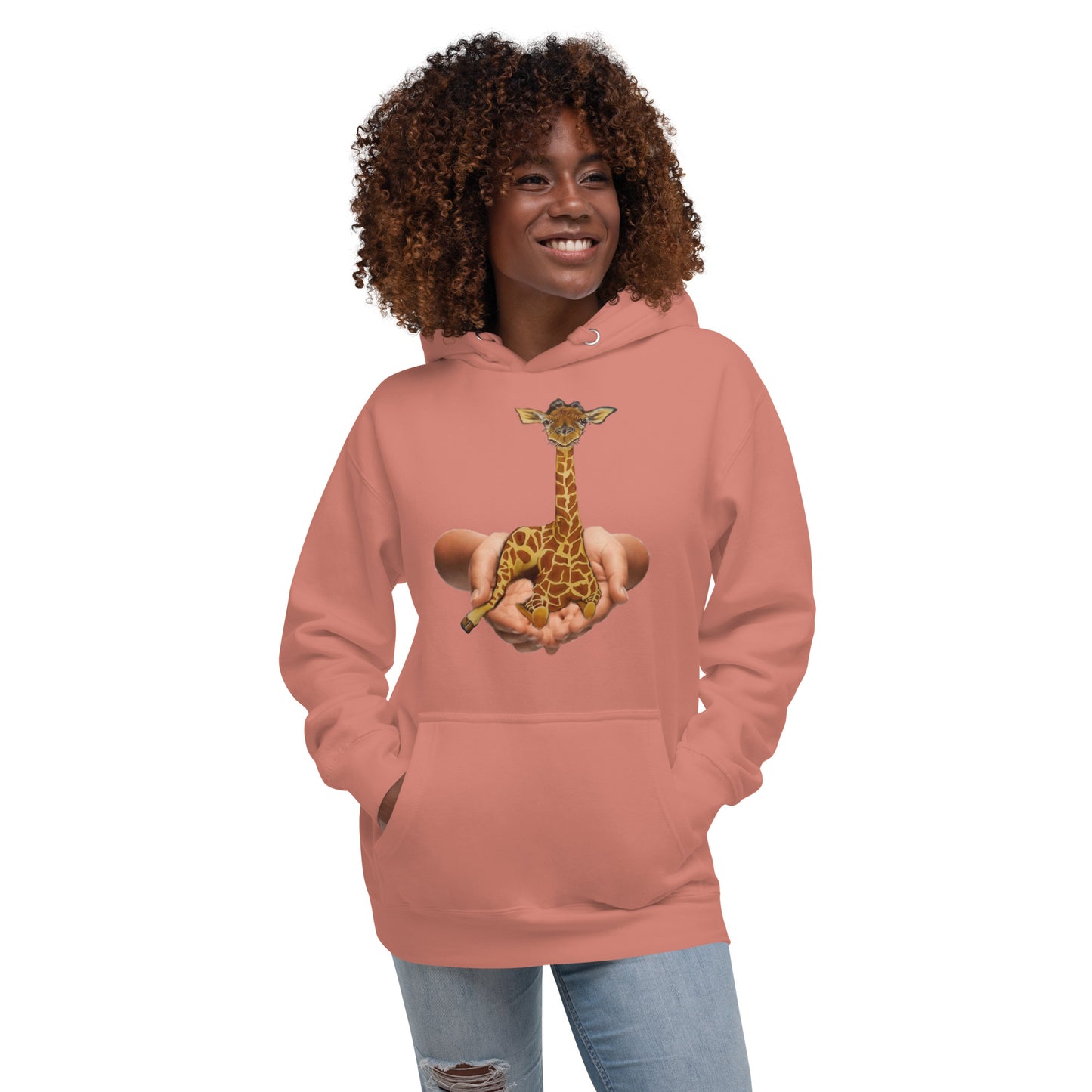 Sweet Baby Giraffe Unisex Hoodie