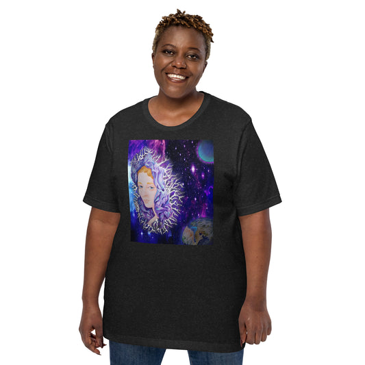 Original art Angel in Space Unisex t-shirt