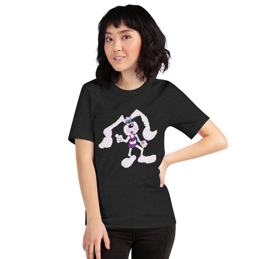 Inter Galactic Space Bunny Unisex t-shirt