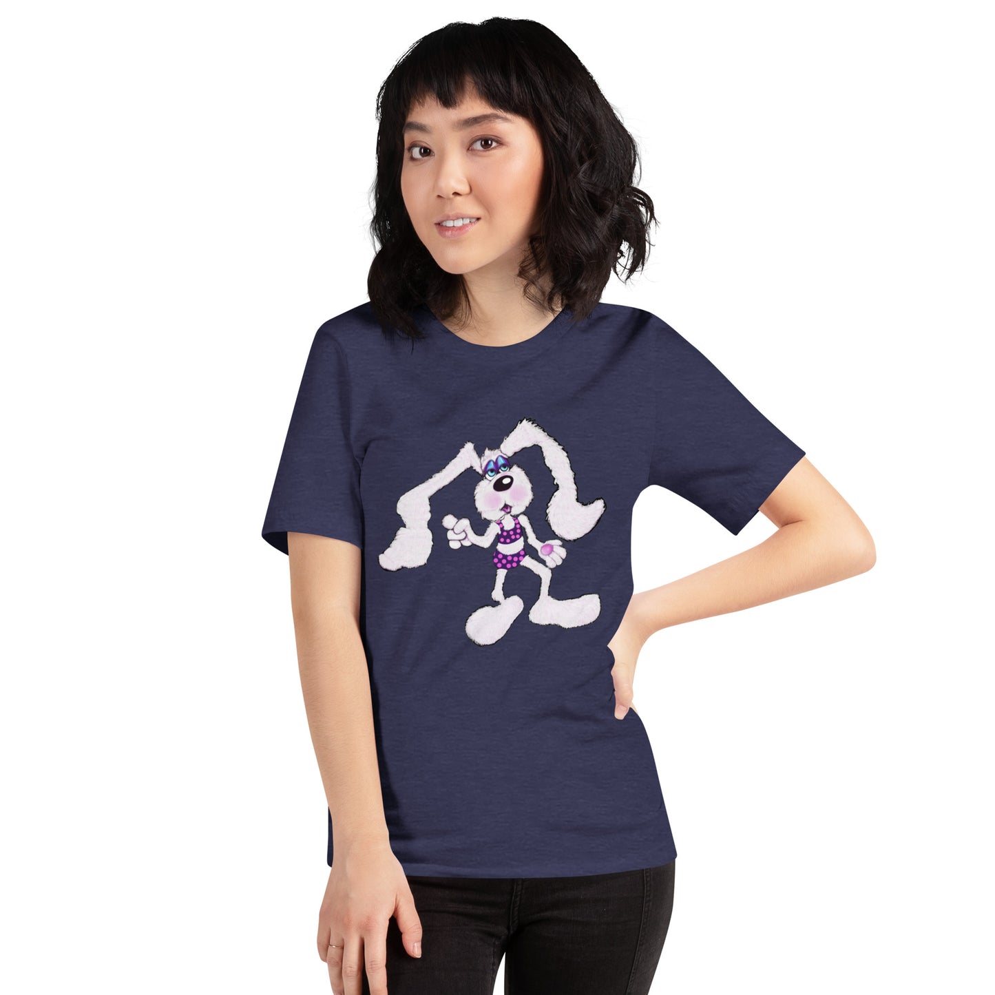 Inter Galactic Space Bunny Unisex t-shirt