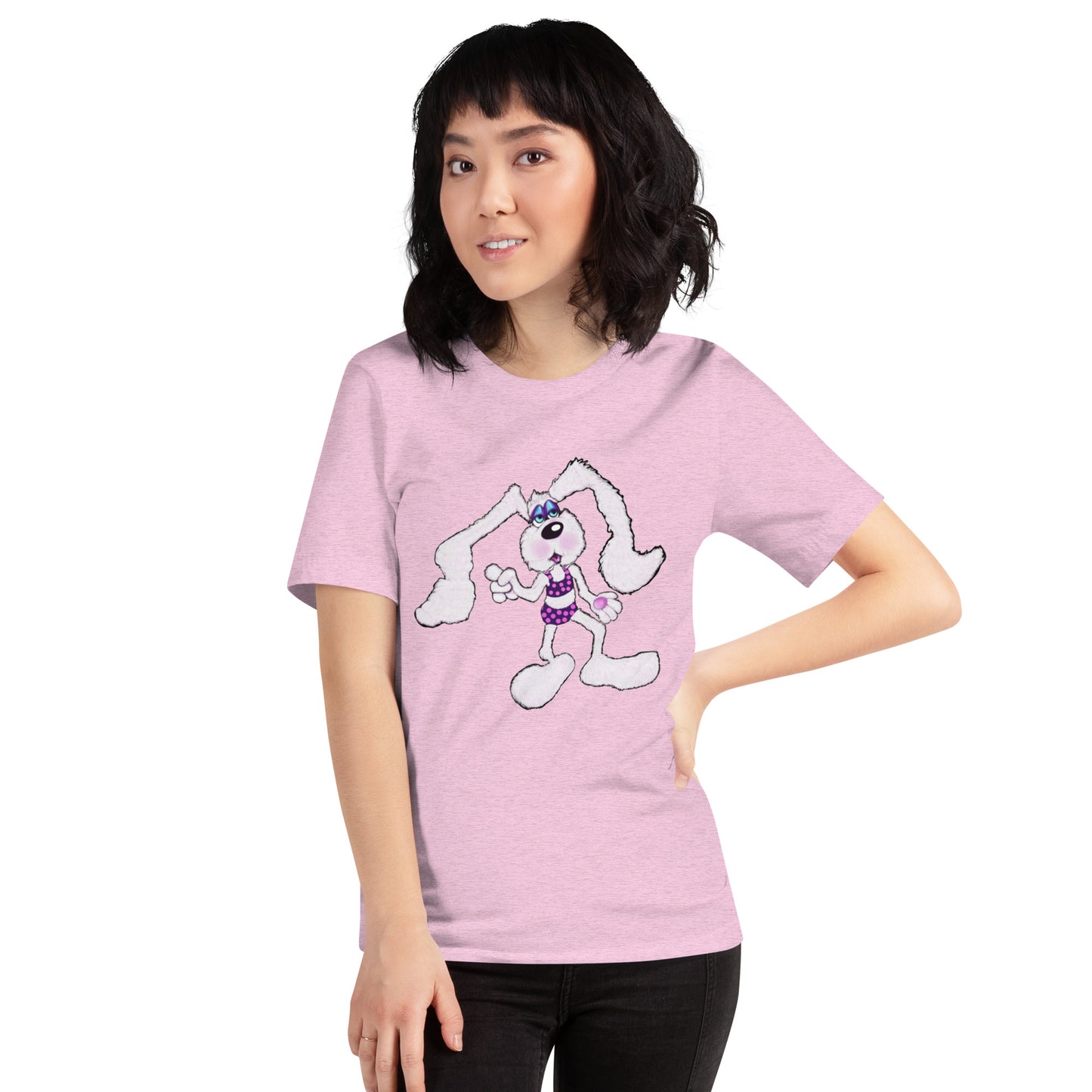 Inter Galactic Space Bunny Unisex t-shirt