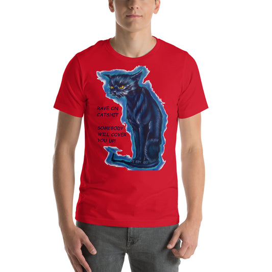 Angry Cat Original Design Country Humor Unisex t-shirt